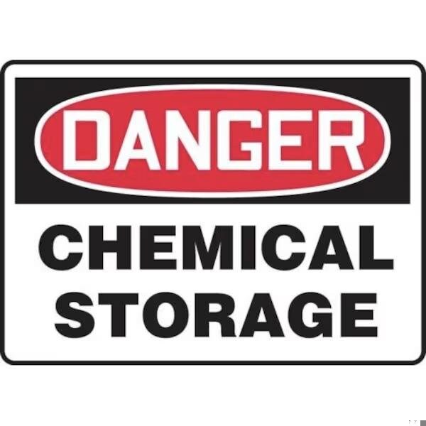 Accuform OSHA DANGER SAFETY SIGN CHEMICAL MCHL192XP MCHL192XP - main